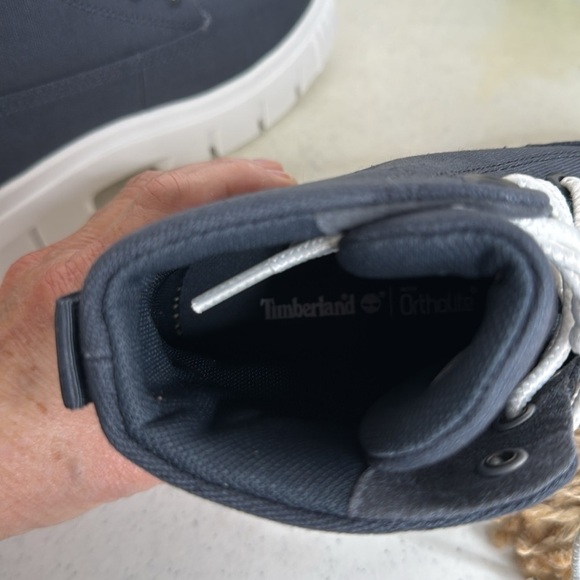 Timberland Greyfield lace boots in navy Sz 7 - Picture 11 of 15